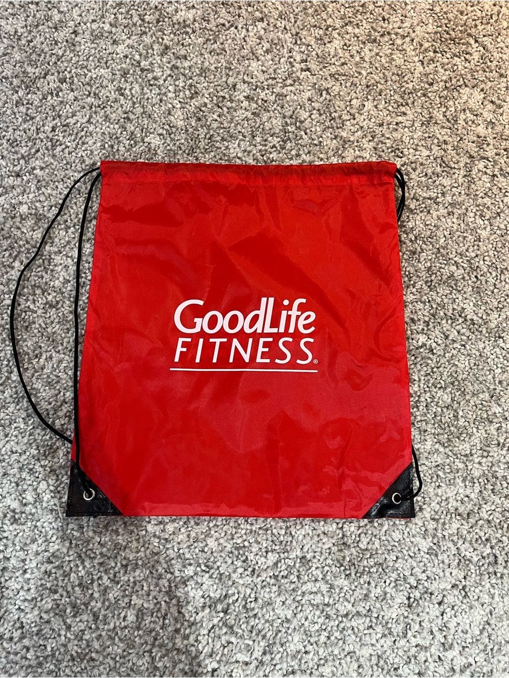 🎒Free - Red Drawstring Gym Bag - Picture 1 of 2